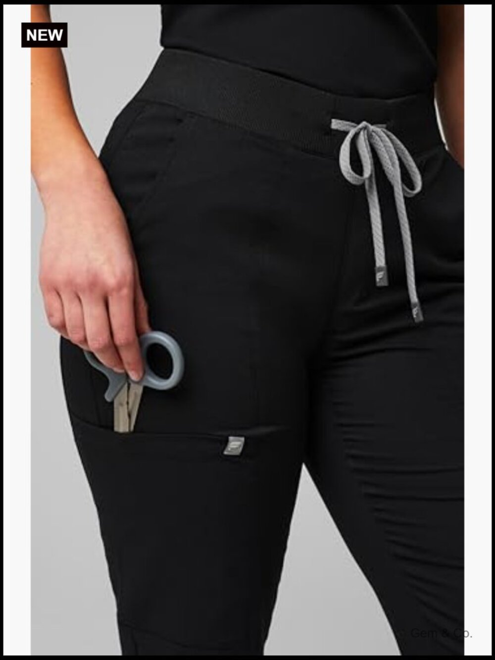 Women's Active Scrub Jogger - MotionTech, Semi-Slim Fit, 4 Pockets, - Picture 2 of 6